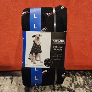 Kirkland Black Pet Logo Hoodie L - NWT